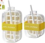 gourde portable blanche