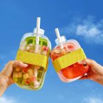 gourde d'eau en silicone