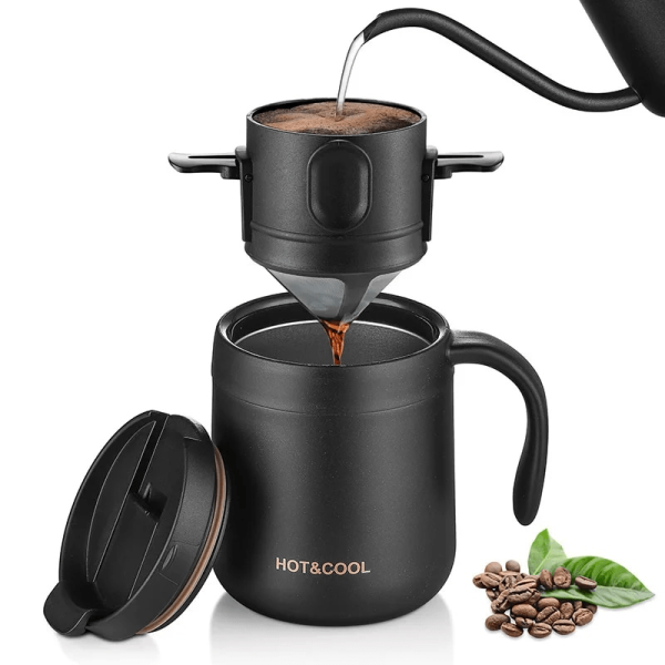 Cafetiere filtre thermos design