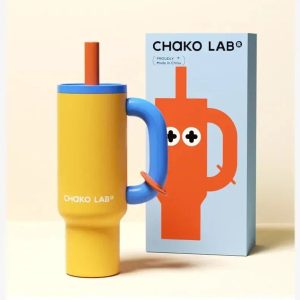 Gourde Chakolab Jaune et Bleue