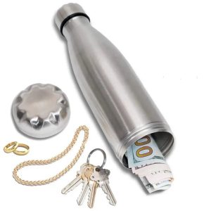 Gourde Double Fond en acier inoxydable