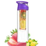 Hydratation avec bouteille infuseur