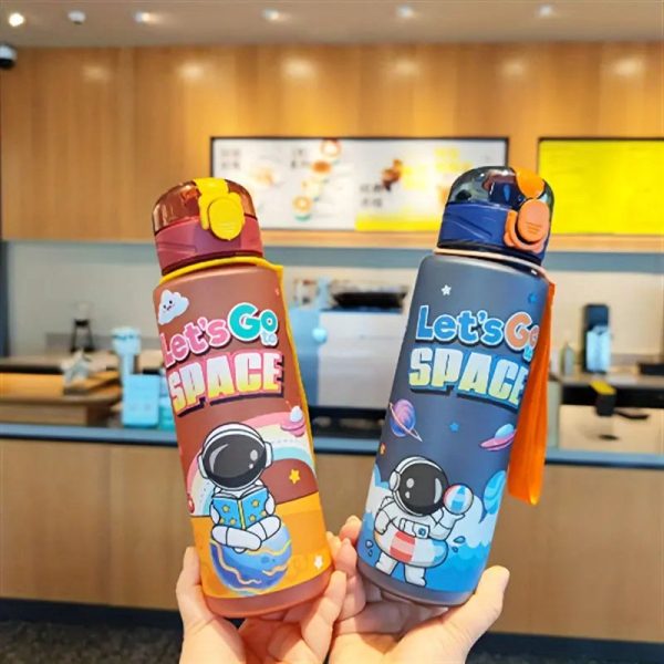 gourde d'eau enfant astronaute