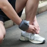 gourde d'eau poignet de main sport running noir