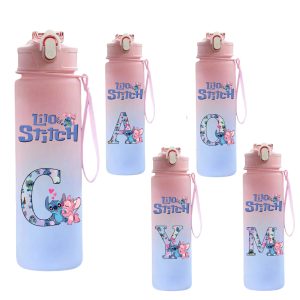 bouteille d'eau Stitch 750ML lettre B