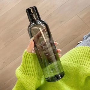 gourde graduée 500ml noire