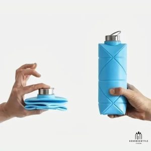 gourde pliable silicone