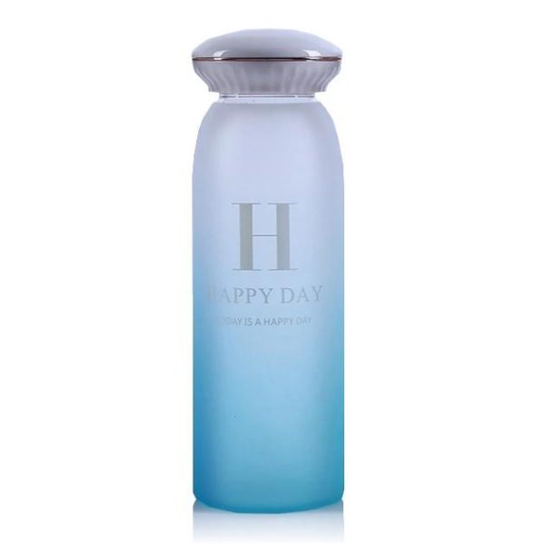 gourde en verre vintage