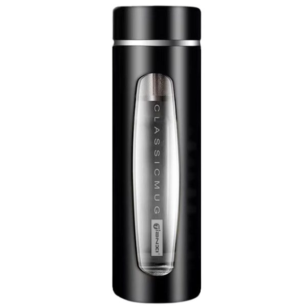 gourde en verre borosilicate