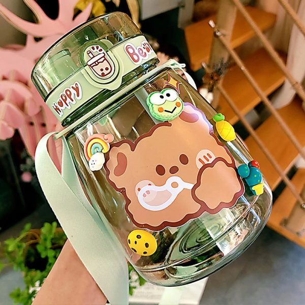 Gourde 1 Litre Sans BPA transparente