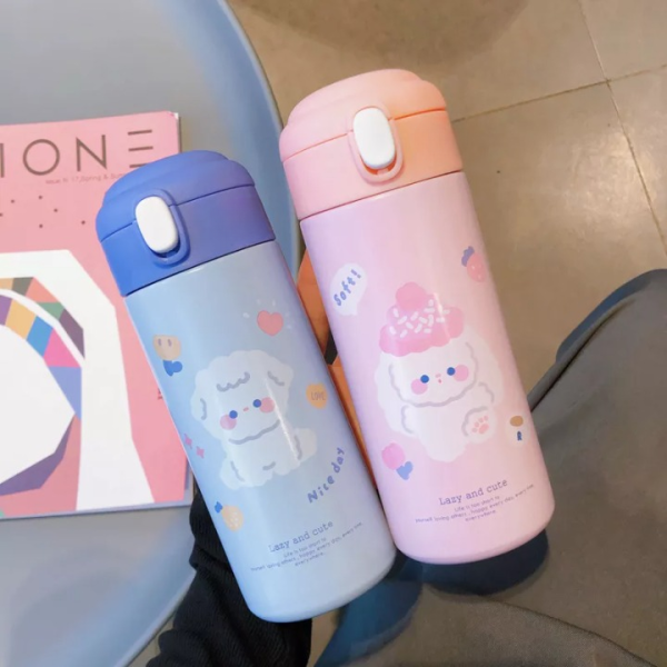 gourde bébé avec paille