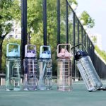 gourde transparente 2L