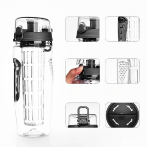 bouteille eau transparente