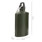 gourde camouflage kaki