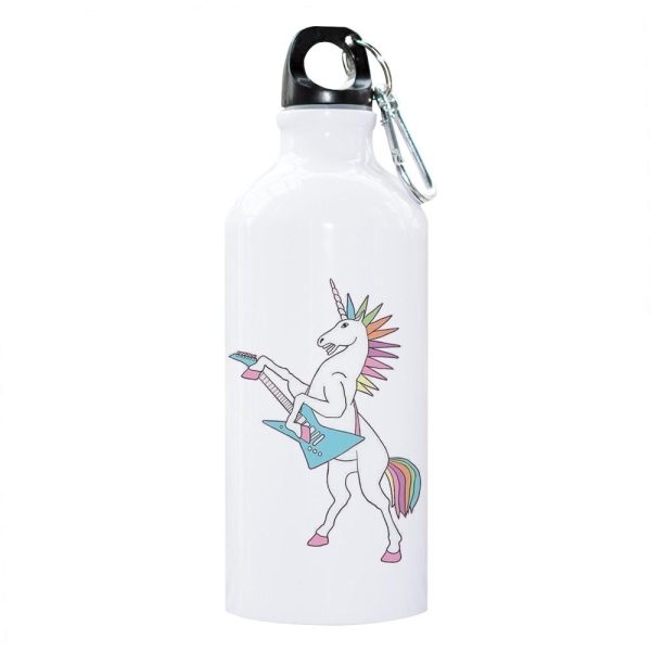 gourde aluminium licorne rock