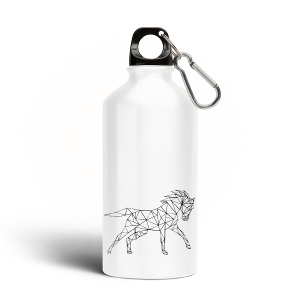 gourde aluminium cheval