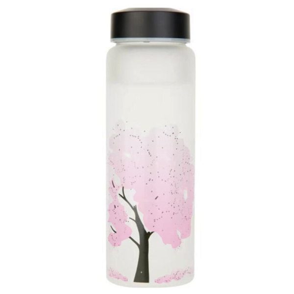 gourde en verre cerisier du japon