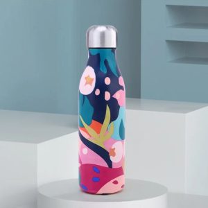 Fantaisie colorée gourde inox