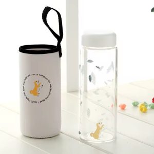 gourde motif Shiba