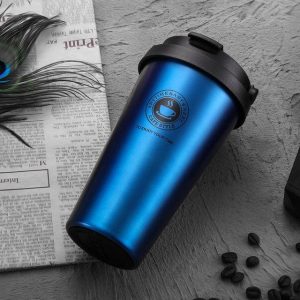 mug isotherme en acier inoxydable