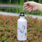 bouteille licorne rock en aluminium