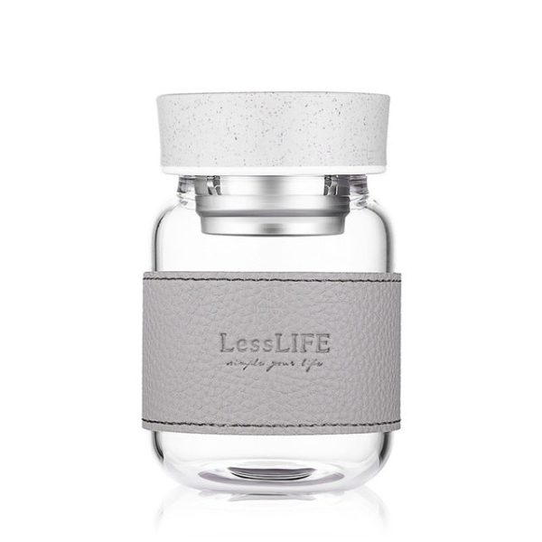 Gourde en verre Zero dechet