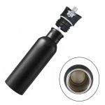 gourde transportable acier