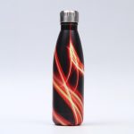 bouteille flamme design