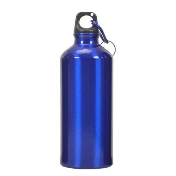 gourde aluminium bleu
