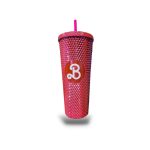 thermos Barbie rose