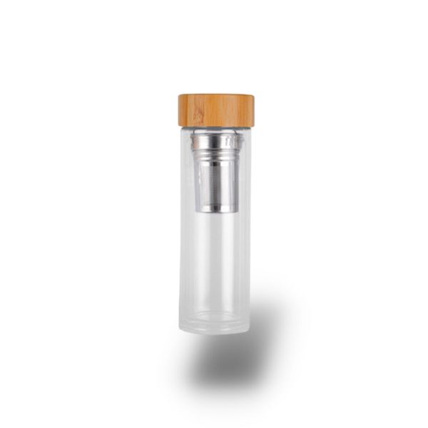 Thermos en verre double paroi