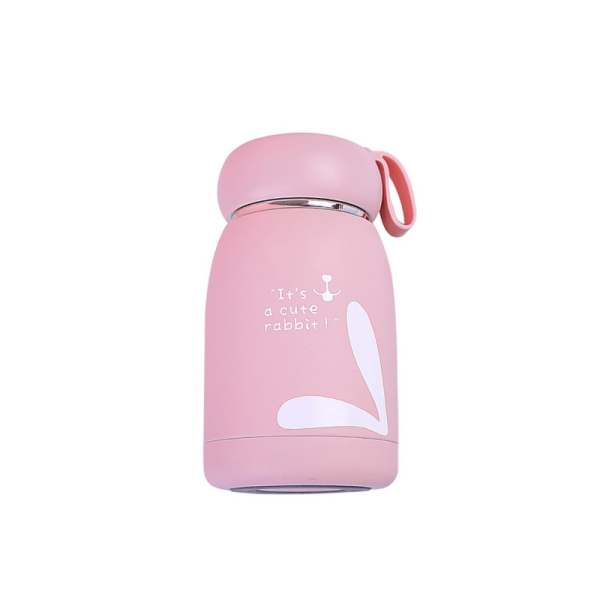 thermos enfant lapin rose